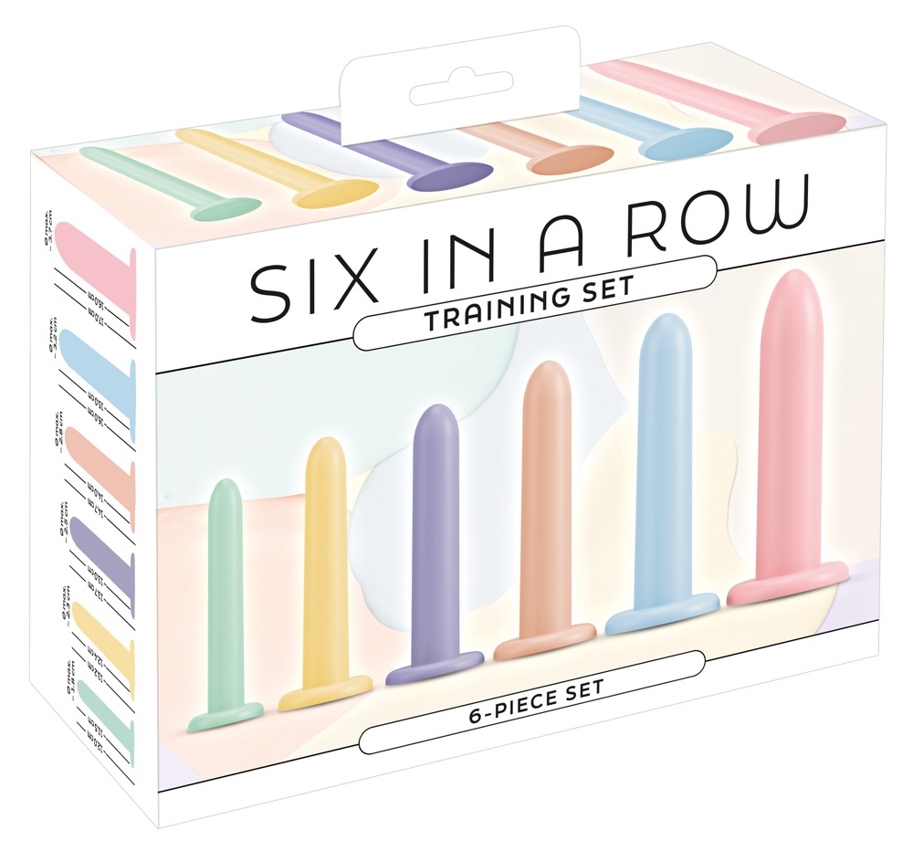 Six in a Row-Dildo-Trainings-Set