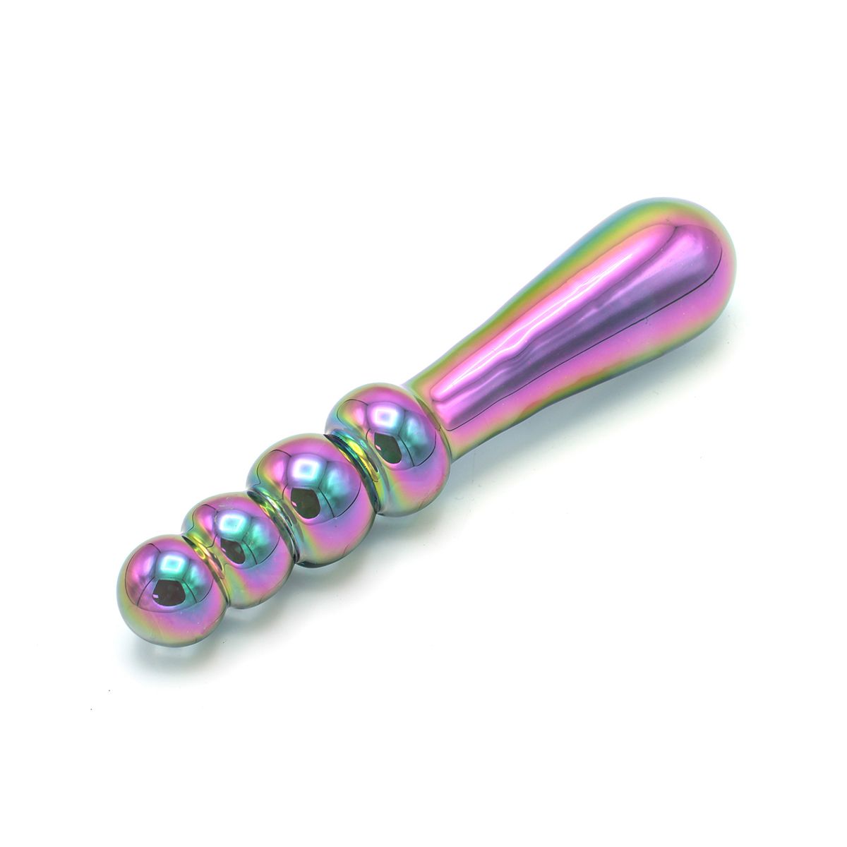 Glass Dildo Beads - Rainbow