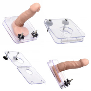 Cock and Ball Crusher aus Acryl mit Schraubsystem