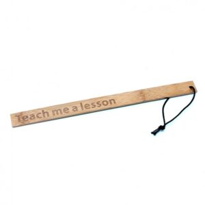 Bambus-Lineal Teach me a Lesson